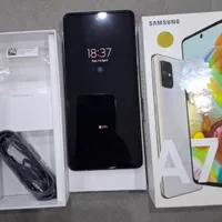 گوشی موبایل A71 سامسونگ با جعبه