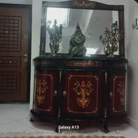 آینه کنسول (سه در) همراه یک کشو|بوفه، ویترین، کنسول|تهران, شهرک دانشگاه تهران|دیوار