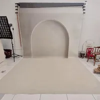 فون آتلیه ای دیوار هلالی سه بعدی پارچه کنواس مات