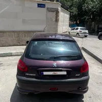فروش ماشین 206 تیپ 5 مدل 95 گیلاسی|خودرو سواری و وانت|تهران, حکمت|دیوار