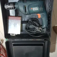 دریل بلک اند دکر برقی و دریل توسان شارژی