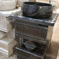 روشویی سنگیدهبید مشکی