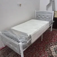 تختخواب یکنفره فلزی  ارتفاع بلند