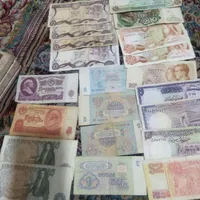 اسکناس‌های ایرانی و خارجی|کلکسیون سکه، تمبر، اسکناس|فلاورجان, |دیوار