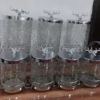 بانکه شیشه ای طرح گوزن