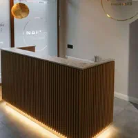 پیشخوان کانتر کافه آژانس هواپیمایی املاک لابی من