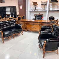 میزمدیریت کلاسیک اداری نیم ست شل