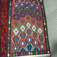 گلیم پشمی دست باف ۱متری