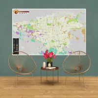 نقشه تهران کرج و اطراف چاپ پلات و لمینت|لوازم التحریر|تهران, فاطمی|دیوار