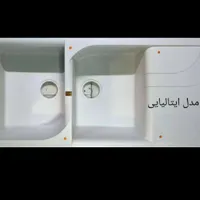 سینک گرانیتی دو لگن|مصالح و تجهیزات ساختمان|رشت, حمیدیان|دیوار