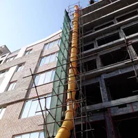 شوت نخاله 130 سانتی/وزن 14 کیلو/ شوتینگ جداره ضخیم