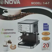 قهوه ساز NOVA واقعی 2200وات تمام استیل اسپرسو ساز