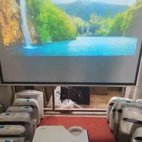 ویدئو پروژکتور NEC تست تصویر در نور روز و روشن