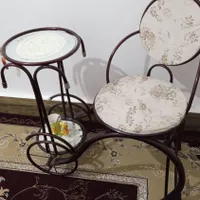 میز تلفن فلزی سالم درحد نو