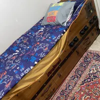 تخت خوابه  و تشک نوجوان یک نفره|تخت و سرویس خواب|تهران, جمهوری|دیوار