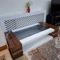 میز جلو مبلی مدرن ساخت ترکیه در حد نو|مبلمان خانگی و میز عسلی|تهران, نیرو هوایی|دیوار