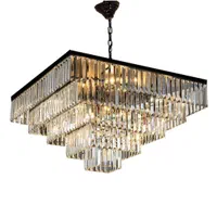 لوستر تسمه ای کاردی مشکی مدرن