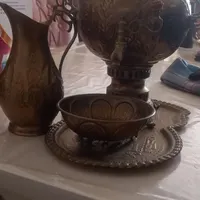 سماور ۶ لیتری و وسایل جانبی
