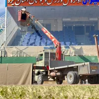 جرثقیل خاور کفی +سبد نفربرو بالابر بسکت