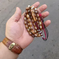 تسبیح کشکول تمام نقره کوب ۴۵ دونه کهنه عتیقه