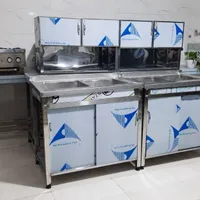 میزکار استیل سینک استیل پرسی ترولی ابچکان دیواری