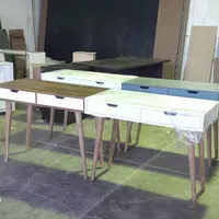 میز تحریر پایه چوبی 100*50 ارتفاع 80
