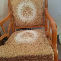 مبل ۸ نفره چوبی|مبلمان خانگی و میز عسلی|مسجد سلیمان, |دیوار