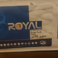 تختخواب چوبی دو نفره و تشک اصل رویال|تخت و سرویس خواب|تهران, شهرک کوهسار|دیوار