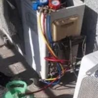 گاز گیری نشت گیری کولر پنجرای و دوتیکه