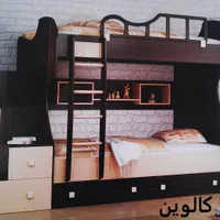 تخت دوطبقه|تخت و سرویس خواب|یزد, |دیوار
