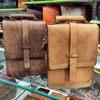 کیف چمدان اداری چرم طبیعی وسترن مدل هدیه تولد