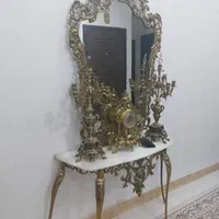 خریدار،وفروش آینه شمعدان لوستر برنجی وبرنزی