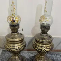 چراغ گرد سوز طرح انتیک