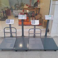 ترازو وباسکول۳۵۰کیلویی (شاسی سنگین)گارانتی دار
