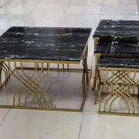 جلومبلی چهار4 تیکه قطر80 رنگ ثابت عسلی آبکاری