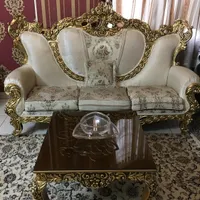 مبل استیل ۹ نفره کاملا سالم|مبلمان خانگی و میز عسلی|تهران, شهرک دانشگاه تهران|دیوار