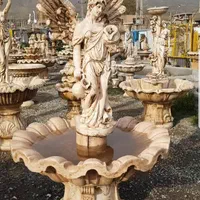 آبنما مجسمه دار دو کوزه باغی فرشته