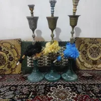 فروش قلیون برنجی قدیمی|کلکسیون و سرگرمی|قائم‌شهر, |دیوار