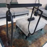 لوستر 4 چراغ مشکی مات