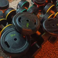 وزنه وصفحه ومیله هالتر