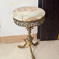 بوفه ساعت استاده میز جا میوه برنز در حد نو|بوفه، ویترین، کنسول|رفسنجان, |دیوار