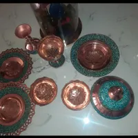 ظروف فیروزه کوب اصل با ضمانت|صنایع دستی و سایر لوازم تزئینی|تهران, استاد معین|دیوار
