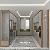 کابینت سازی دکوراسیون داخلی نویان|جاکفشی، کمد، دراور|شیراز, گلستان|دیوار