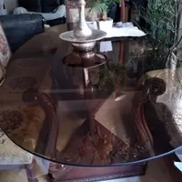 مبل استیل هشت نفره به همراه ناهار خوری|مبلمان خانگی و میز عسلی|تهران, کوی فراز|دیوار