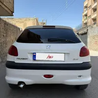 پژو206مدل87سفید.اتاق تعویض|خودرو سواری و وانت|فلاورجان, |دیوار