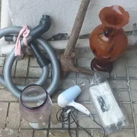 سشوار مسافرتی گلدون و لوله جارو برقی جای ماهی|حراج|رشت, لاکانی|دیوار
