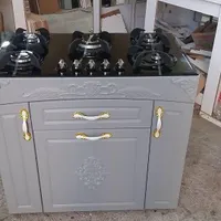 اجاق گاز ام دی اف صحفه شیشه ای و استیل تکنو جنرال|اجاق گاز و لوازم برقی پخت‌وپز|تهران, شهرک شهید باقری|دیوار