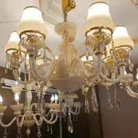 لوستر کریستالی (کازابلانکا ) کارگاه لوستر