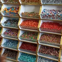 قفسه طبقاتی آجیل ویترین آبشاری شکلات سوپر عطاری