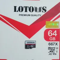 کارت حافظه، رم گوشی لوتوس 64GB